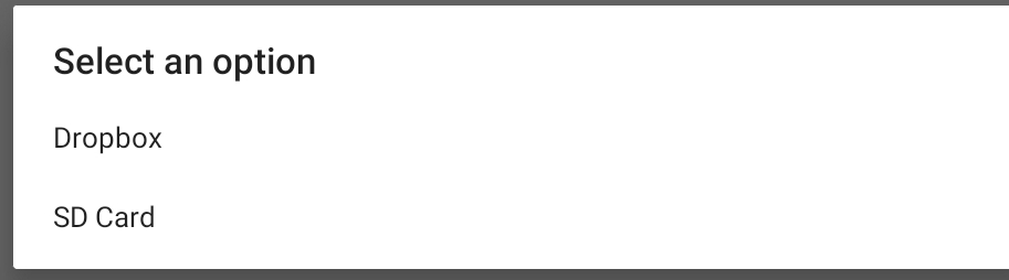 Import Select