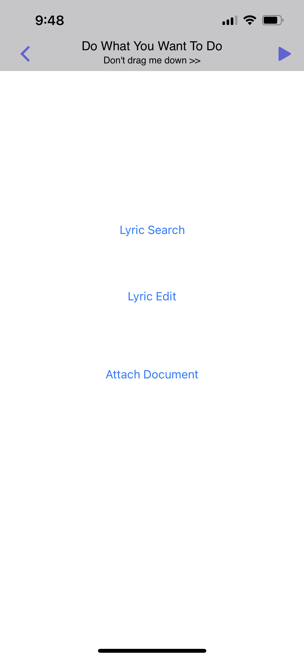 No Lyrics View